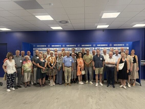 Gruppenfoto beim KSC