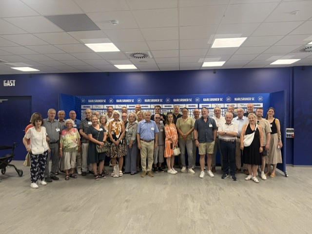 Gruppenfoto beim KSC